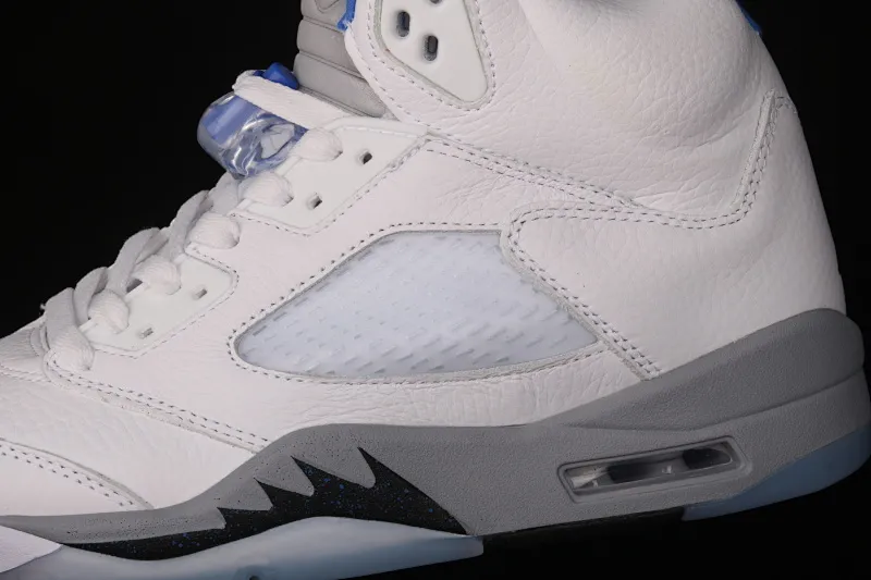 All categories Air Jordan Jordan series basketball shoes Air Jordan 5 J version Air Jordan 5 "Stealth 2.0" AJ5 Joe 5 white and blue color DD0587-140